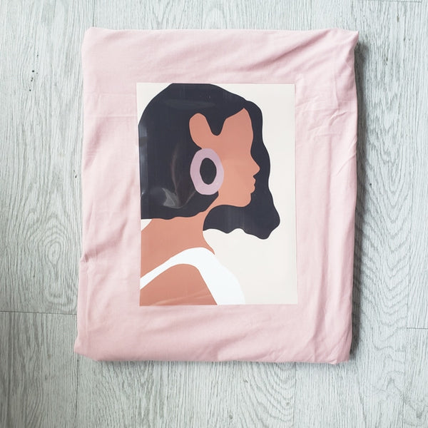 Summer character t-shirts fashion girls tops short sleeve printing t-shirts korean women | Vimost Shop.