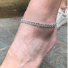 Luxury Zircon Anklets for Women Crystal Foot Bracelet Ceville Beach Ankle Bracelet Sandals Boho Jewelry | Vimost Shop.