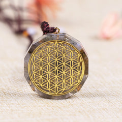 Orgone Pendant Energy Generator Chakra Healing Labradorite Orgonite Crystal Pendant Meditation Yoga Necklace | Vimost Shop.