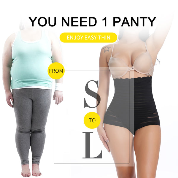 Women High Waist Sexy Briefs Body Shaper Seamless Underwear Butt Lifter Waist Trainer Tummy Control Panties Belly Girdle Panty | Vimost Shop.