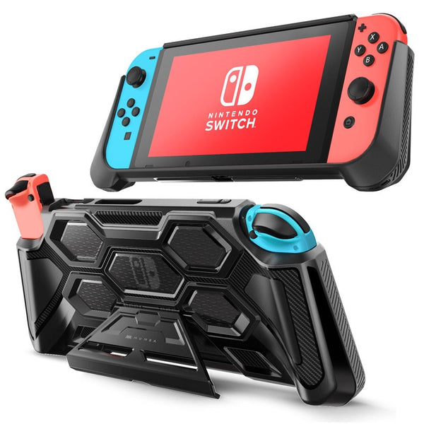 For Nintendo Switch Case MUMBA Battle Series Heavy Duty Grip Cover For Nintendo Switch Console with Comfort Padded Hand Grips | Vimost Shop.