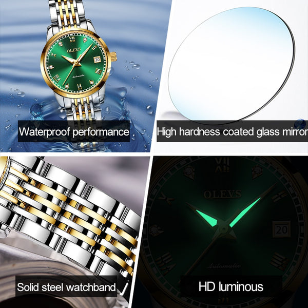 Women Watches Mechanical Watch Luxury Bracelet Wrist Wristwatch Elegant Ladies Automatic Clock Watch Relogio Feminino | Vimost Shop.