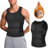 Men Body Shaper Sauna Vest Waist Trainer Double Belt Sweat Shirt Corset Top Abdomen Slimming Shapewear Fat Burn Fitness Top | Vimost Shop.