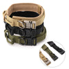 Tactical Dog Collar Adjustable Metal Buckle Dog Collars with Control Handle Training Pet Cat Dog Collar For Small Large Dogs | Vimost Shop.