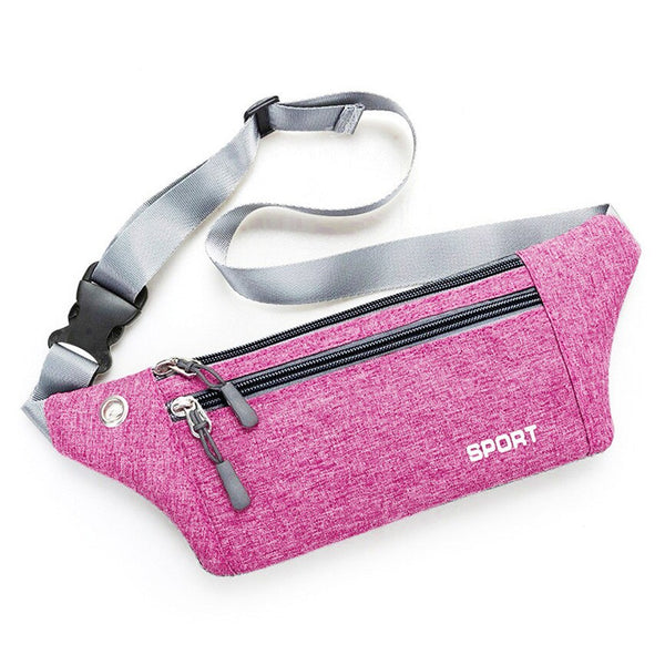 Women Men Multi-function Pockets Outdoor Sport Leisure Fashion Messenger Waist Packs Bag Free Shipping | Vimost Shop.