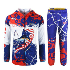 Men Fishing Clothes Long Sleeve light weight Hoodie Fishing Clothing Quick Dry Breathable Sun Protection Fishing Shirt | Vimost Shop.