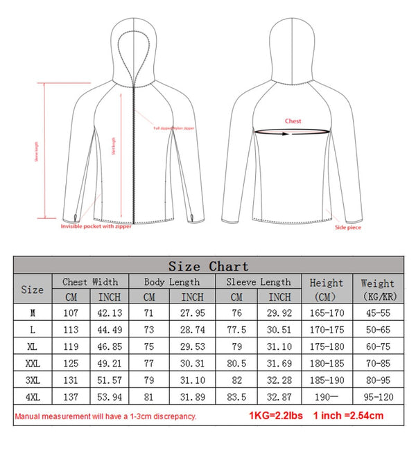 Men Fishing Clothes Long Sleeve light weight Hoodie Fishing Clothing Quick Dry Breathable Sun Protection Fishing Shirt | Vimost Shop.