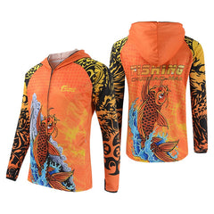 Fishing Clothes Carp Fishing Jerseys Breathable Moisture-wicking Summer Sun UV Protection Outdoor Sport Fishing shirts
