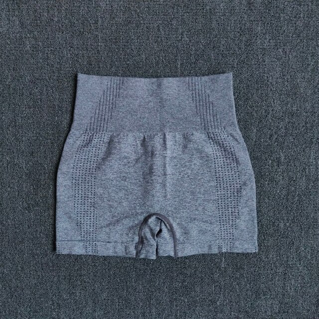 Seamless Women's Shorts Yoga Fitness High Waist Workout Shorts Sport Gym Leggings Slim Tummy Control Athletic Shorts