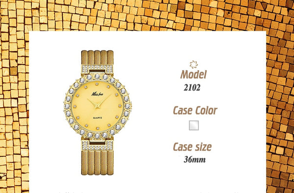 Women Watches Luxury Brand Watch Bracelet Waterproof Big Lab Diamond Ladies Wrist Watches For Women Quartz Clock Hours | Vimost Shop.