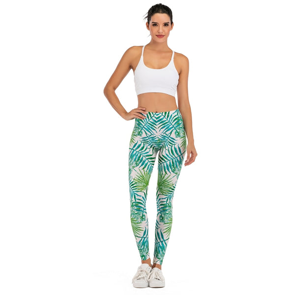 Women Fashion Legging Fluorescent tree branch Printing leggins Slim High Waist Leggings Woman Pants | Vimost Shop.