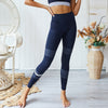 Female Yoga Set Ensemble Striped Sexy Sport Suit Leggings Fitness Workout Gym Wear | Vimost Shop.