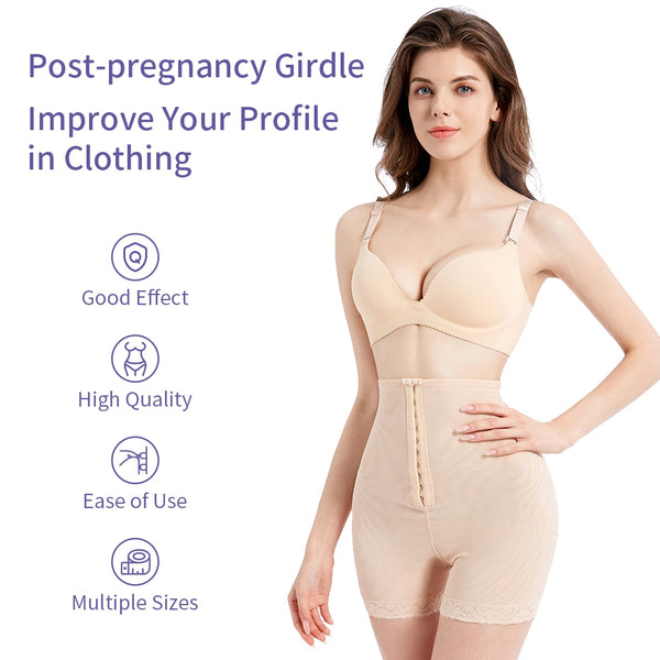 Postpartum Girdles Women High Waist Slimming Panties Tummy Control Knickers Briefs Shapewear Underwear Body Shaper Butt Lifter | Vimost Shop.