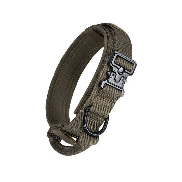 Tactical Dog Collar K9 Adjustable Training Collar with 1.5
