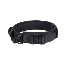 Tactical Dog Collar K9 Adjustable Training Collar with 1.5" Metal Buckle Dog Collars For Medium Large