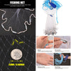 With sinker and without sinker Cast Net Fishing Network USA Hand Cast Net Outdoor Throw Catch Fishing Net Tool Gill net | Vimost Shop.