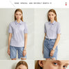 Minimalism Spring Summer Solid Basic Polo Women Tshirt Causal Fashion | Vimost Shop.