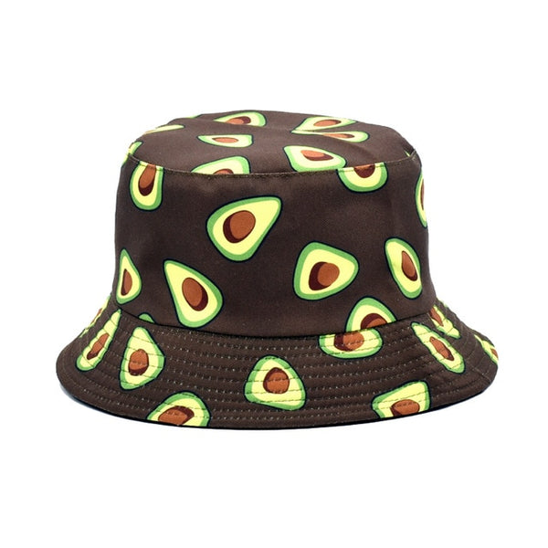 Summer Bucket Hat Reversible Unisex Panama Women Print Sun Hat Men Outdoor Cotton Casual Fisherman Hats Caps | Vimost Shop.