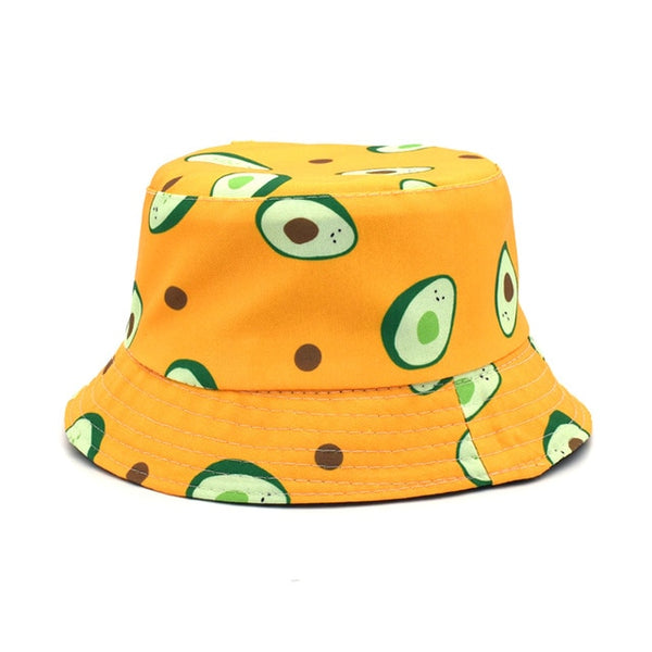 Summer Bucket Hat Reversible Unisex Panama Women Print Sun Hat Men Outdoor Cotton Casual Fisherman Hats Caps | Vimost Shop.