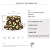 Summer Bucket Hat Reversible Unisex Panama Women Print Sun Hat Men Outdoor Cotton Casual Fisherman Hats Caps | Vimost Shop.