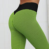 Women Leggings Fashion Patchwork Print High Waist Elastic Push Up Ankle Length Polyester Leggings | Vimost Shop.