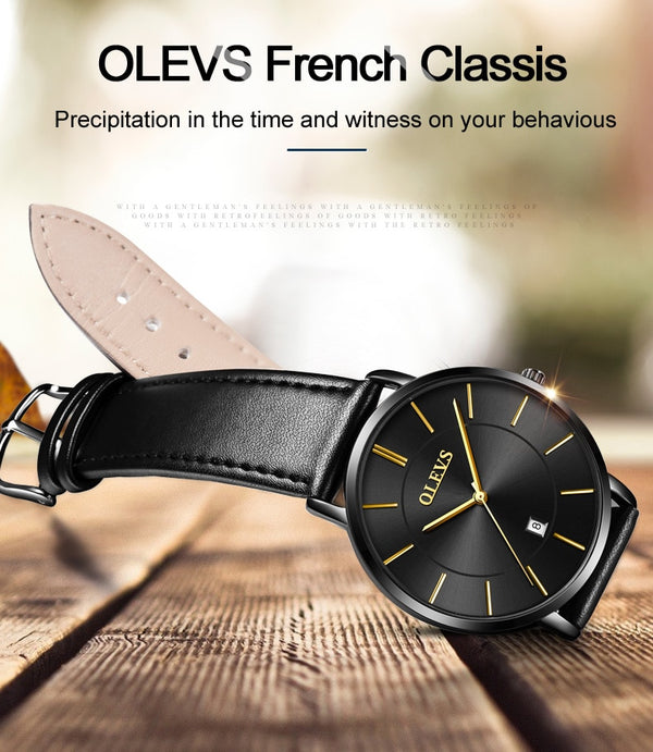 Fashion Couple Watches Popular Casual Quartz Women Men Watch Lover's Gift Clock Boys Girls Ultra thin Leather Wristwatch | Vimost Shop.