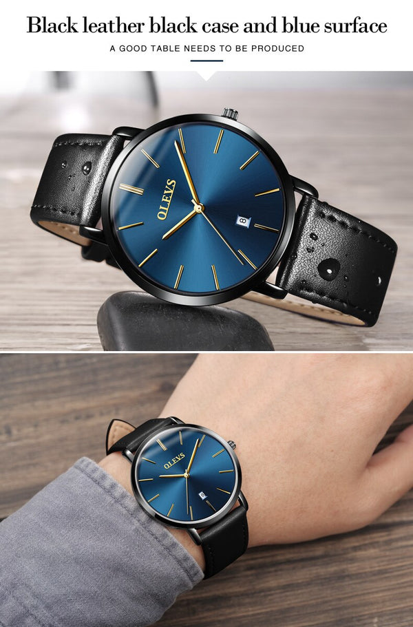 Fashion Couple Watches Popular Casual Quartz Women Men Watch Lover's Gift Clock Boys Girls Ultra thin Leather Wristwatch | Vimost Shop.