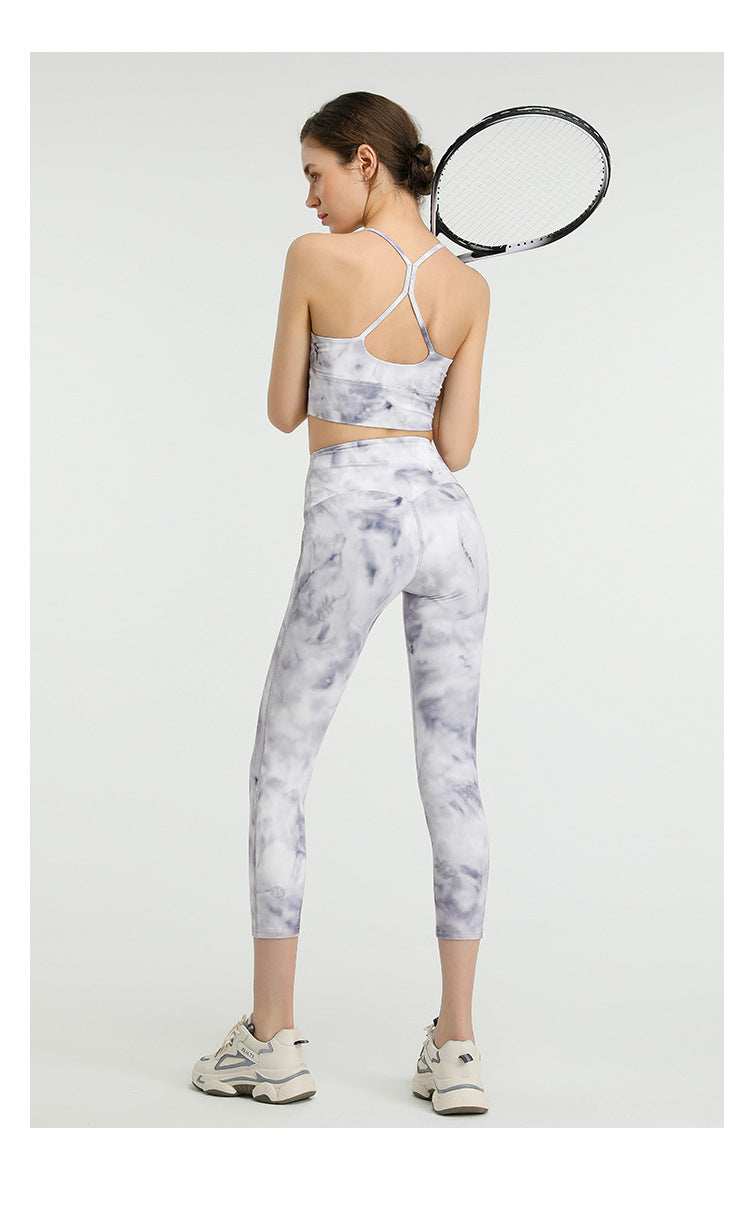 Tie Dye Buttery Soft Dance Yoga Sports Bras Tops Women | Vimost Shop.