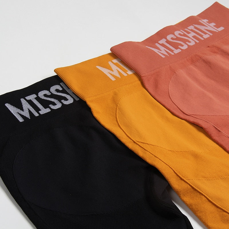 Women High Waist Energy Seamless Yoga Shorts Push Up Hip Gym Shorts Fitness Sports Leggings Compression Pants Women | Vimost Shop.