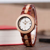 Wood Watch Women Relogio Feminino Luxury Bracelet with Fine Wooden Strap Quartz Wristwatches | Vimost Shop.