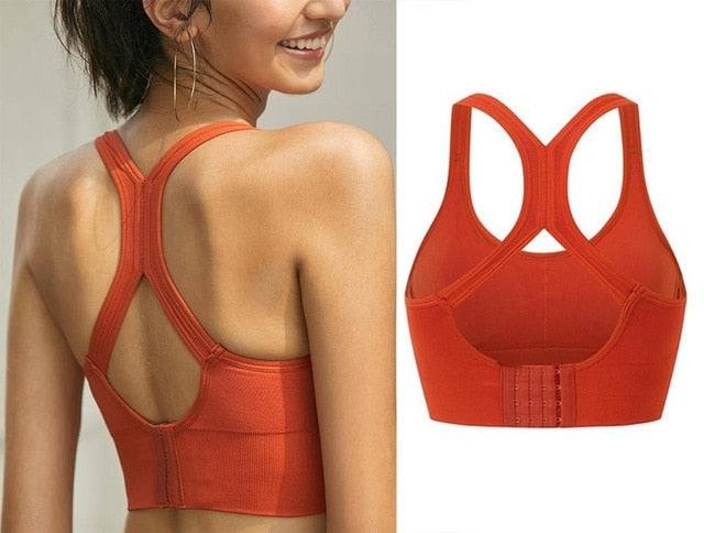 Sexy Sports Bra Solid Back Yoga Tank Top Women Fitness Dry Vest | Vimost Shop.