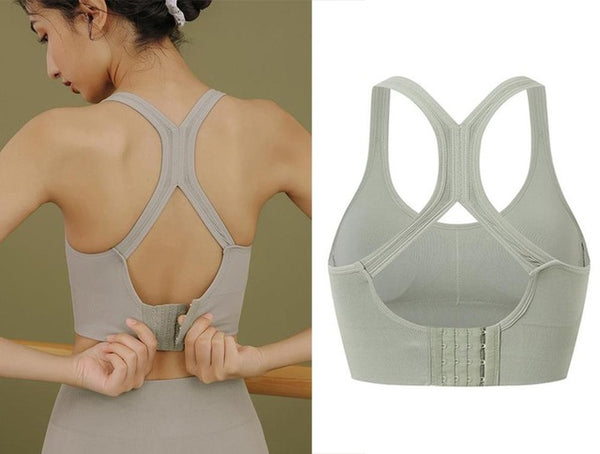 Sexy Sports Bra Solid Back Yoga Tank Top Women Fitness Dry Vest | Vimost Shop.