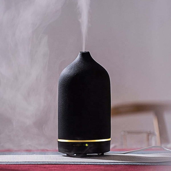 Scrub Ceramic Diffuser,Hand Crafted Ultrasonic Essential oil Aromatherapy Humidifier,Nano Atomization for Bedroom Baby Home100ML | Vimost Shop.