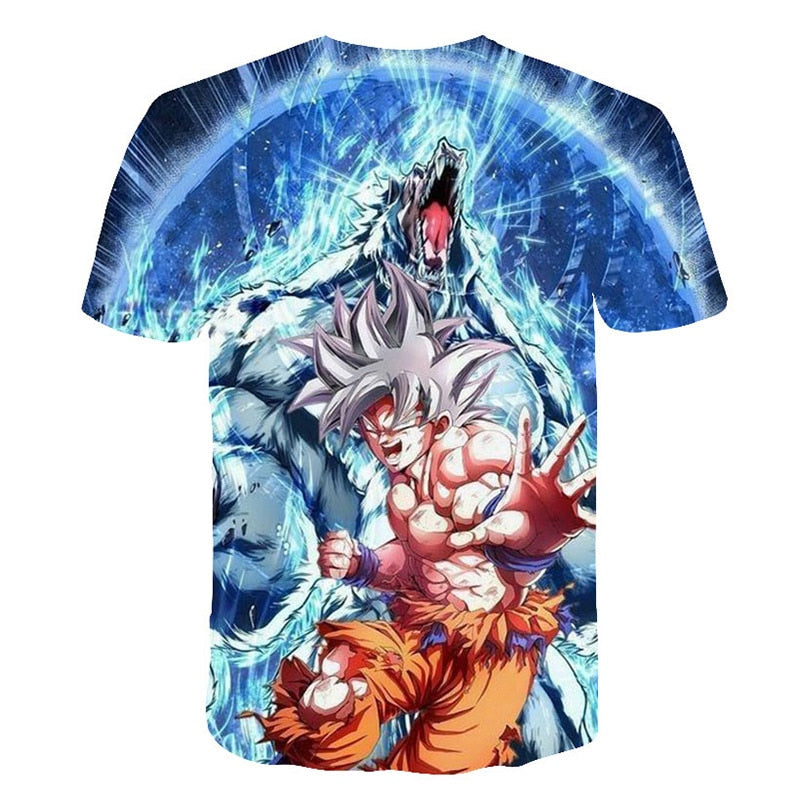 New Dragon Ball Z T Shirts Mens Summer 3D Print Super Saiyan Goku Black Zamasu Vegeta Dragonball Casual Tee Shirt tops Tee | Vimost Shop.