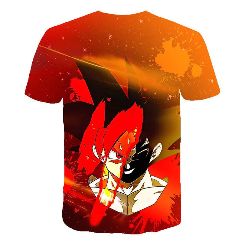 New Dragon Ball Z T Shirts Mens Summer 3D Print Super Saiyan Goku Black Zamasu Vegeta Dragonball Casual Tee Shirt tops Tee | Vimost Shop.
