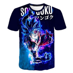 New Dragon Ball Z T Shirts Mens Summer 3D Print Super Saiyan Goku Black Zamasu Vegeta Dragonball Casual Tee Shirt tops Tee | Vimost Shop.