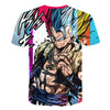 New Dragon Ball Z T Shirts Mens Summer 3D Print Super Saiyan Goku Black Zamasu Vegeta Dragonball Casual Tee Shirt tops Tee | Vimost Shop.