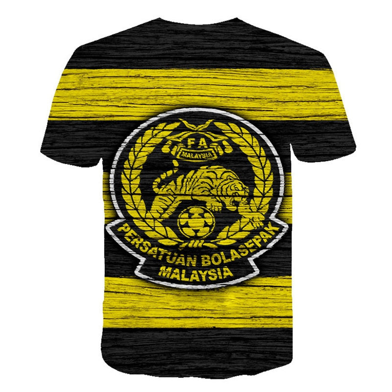 Retro Federal Republic of Germany Flag T-shirt Men/Women Couple Lovers Models Fashion Short sleeve Round neck T-shirt | Vimost Shop.