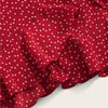 Ruffle Detail Self Tie Wrap Slip Mini Dress Women Boho Sleeveless V Neck Summer Dress Ladies Slim Beach Dress | Vimost Shop.