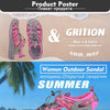 Women Outdoor Sandals Toecap Casual Breathable Summer Beach Shoes Anti-skid Lightweight Hiking Trekking Sandals Big Size | Vimost Shop.
