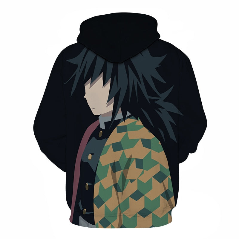 Men Women Anime Demon Slayer: Kimetsu no Yaiba Hoodie Cosplay Costume Sweatshirts Unisex Cartoon Pullover Autumn Casual Clothing | Vimost Shop.