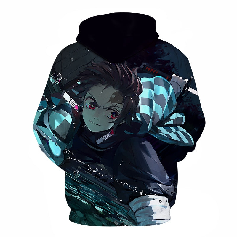 Men Women Anime Demon Slayer: Kimetsu no Yaiba Hoodie Cosplay Costume Sweatshirts Unisex Cartoon Pullover Autumn Casual Clothing | Vimost Shop.