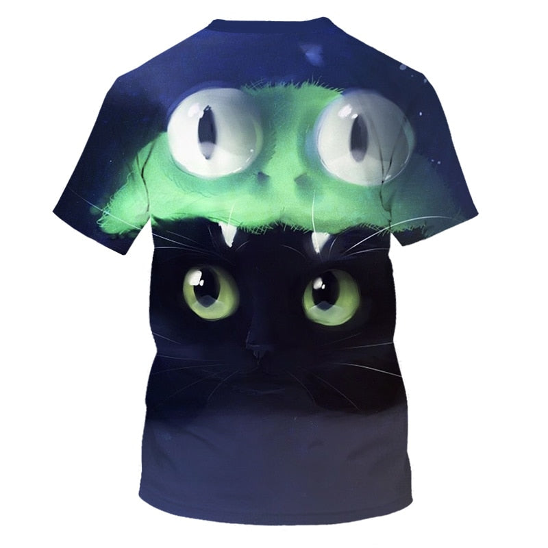 Women Casual Funny Cartoon Print Tshirt Harajuku Kawaii Fashion T-shirt Summer Short Sleeve Top Tees Female | Vimost Shop.