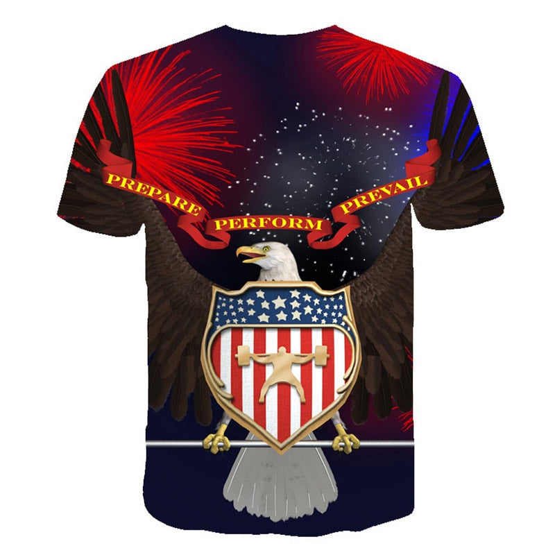 Flag Printing 3D Red maple Tshirt Men Fashion Short Sleeve Summer T-shirts Casual Canada Flag | Vimost Shop.