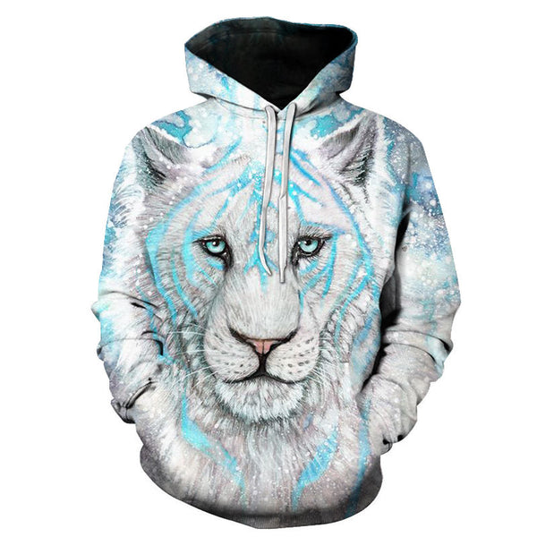 3D Print Flame Tiger Hoodie Men Sweatshirt Men Women Hoodies Plus Size Pullover Novelty 6XL Casual Animal Coats | Vimost Shop.