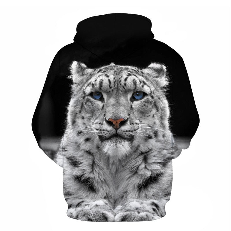 3D Print Flame Tiger Hoodie Men Sweatshirt Men Women Hoodies Plus Size Pullover Novelty 6XL Casual Animal Coats | Vimost Shop.