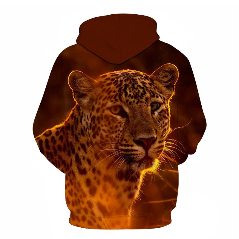 3D Print Flame Tiger Hoodie Men Sweatshirt Men Women Hoodies Plus Size Pullover Novelty 6XL Casual Animal Coats | Vimost Shop.