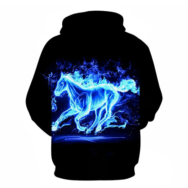 Horse Win Instant Success 3D Print Hoodies Interesting implication Animal Design Men Women Streetwear Pullover Casual Sweatshirt | Vimost Shop.