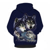 Wolf hoodies Men's hoodie autumn Winter hip hop hoody Tops Casual Brand 3D wolf head Hoodie Sweatshirt S-6XL | Vimost Shop.