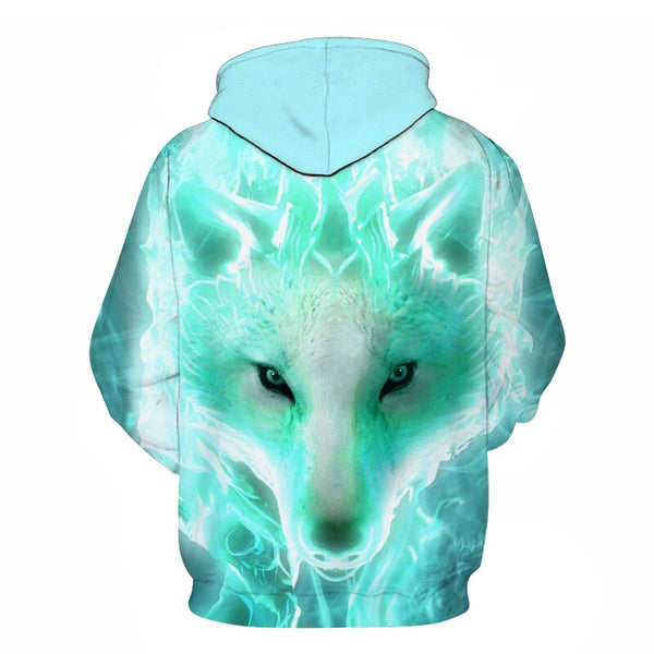 Wolf hoodies Men's hoodie autumn Winter hip hop hoody Tops Casual Brand 3D wolf head Hoodie Sweatshirt S-6XL | Vimost Shop.